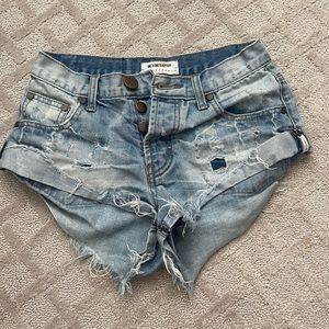 One teaspoon shorts